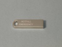Notfall-USB-Stick vorne 